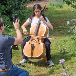 Podcast: Sonic Postcards Hoda Jahanpour cello and DMA Young Artist in Association