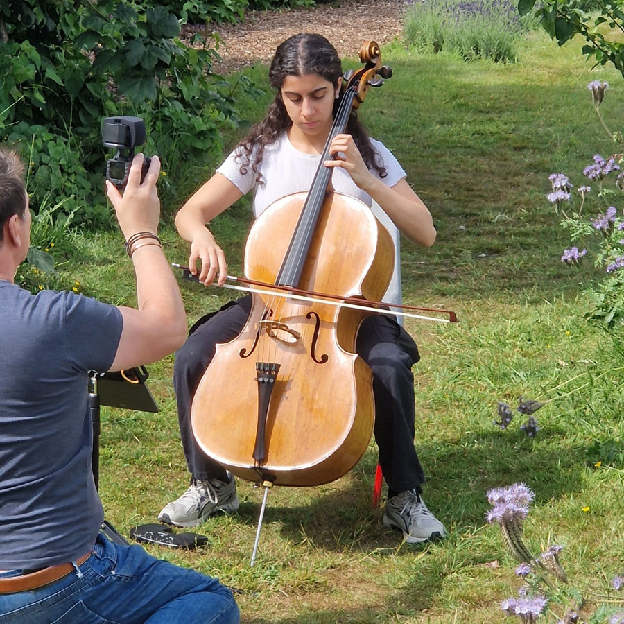 Podcast: Sonic Postcards Hoda Jahanpour cello and DMA Young Artist in Association