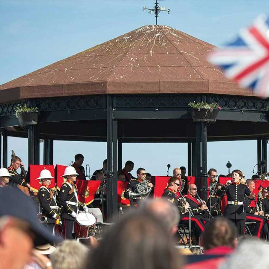 The Band of His Majesty’s Royal Marines