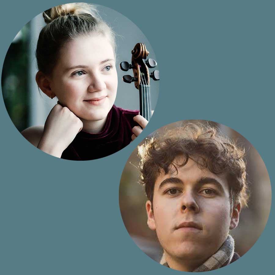 Charlotte Spruit violin and Angus Webster piano